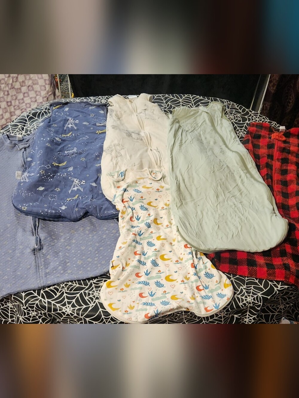Baby Sleep Sack / Swaddle Bundle - Sizes M-XL (Halo, Nested Bean, Hudson Baby &